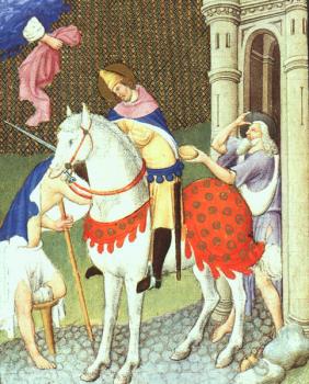 林保爾 佈拉澤斯 St. Martin with a Beggar 林保爾 佈拉澤斯 St. Martin with a Beggar